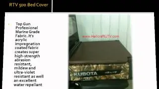 RTV 500 Bed Cover