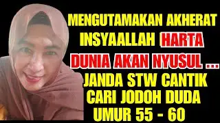 JANDA KAYA STW DOMISILI TANGGERANG SELATAN CARI JODOH ONLINE DUDA UMUR 60 TAHUN TAAT BERIBADAH