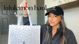 LULULEMON TRY-ON  HAUL || trying the Wunder Puff jacket and more!