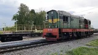 стоковая ЧМуха на станции Средняя | ЧМЭ3э-6813 | Алексин