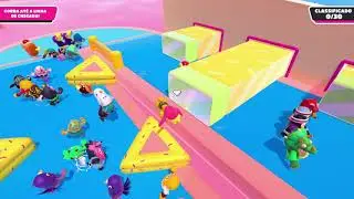FALL GUYS - TROFÉU BIG TEASE - FASE ESCALADA SUJA
