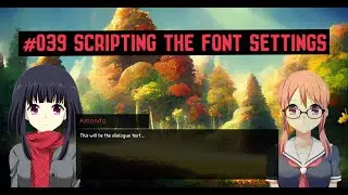 Create a Visual Novel from Scratch in Unreal Engine 5 - #039 - Scripting the Font Settings