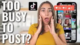 How to AUTO POST on TikTok (when you don't have time!)