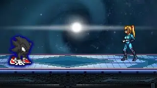 Dark sonic vs zero suit samus