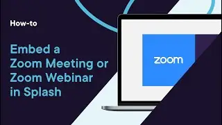 How to Embed a Zoom Meeting or Zoom Webinar