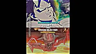 Gogeta Vs Doom Slayer | #edit #1v1 #dragonball #debate #doomguy #anime #dbz #doometernal #shorts