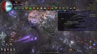 PATH OF EXILE 3.25 - ES STACKING VAAL LS TRICKSTER showcase, farming exp and gold