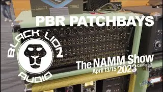 NAMM 2023 - Black Lion Audio - PBR Patchbays