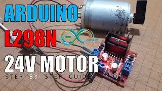 How to use L298N with Arduino (with code)