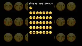 Guess the emoji challenge#viralshorts