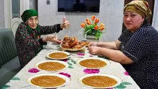Making Traditional Azerbaijani Helva and Delicious Cake