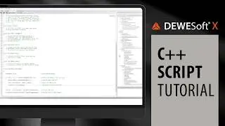 DewesoftX C++ Script Tutorial: Make Your First Script