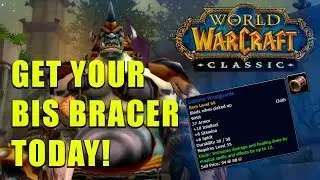 MAGE SOLO FARM FIRST BOSS DIRE MAUL NORTH FOR BIS BRACER LOOT - WoW Classic