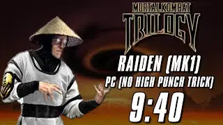Mortal Kombat Trilogy (MK1 Raiden, NHPT) PC Speedrun in 