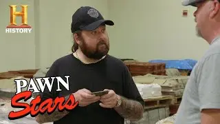 Bank Note Plates Give Chumlee an Idea (Season 16) | Pawn Stars