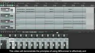 MDrummer tutorials - Part 4 - Creating a drum track in Cockos Reaper