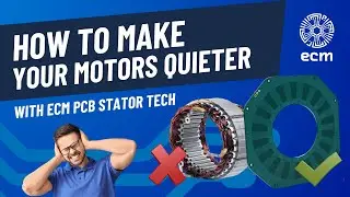 How to make your motors quieter with PCB Stator Technology