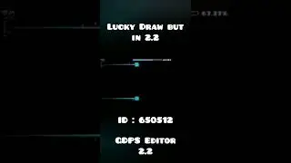 Lucky Draw but in 2.2 #shorts #gdps #gd #geometrydash #luckydraw