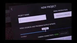 Setting up Project on SlingStudio for Recording and Live Streaming - SlingStudio Tutorial