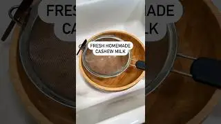 The Easiest Cashew Milk Recipe! No Straining!