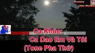 Karaoke Ca Dao Em Và Tôi Ngọc Sơn Hương Lan