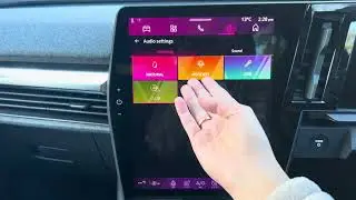 Renault Scenic E-Tech (MY26) How to adjust audio settings 