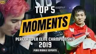Relive the Glory: Top 5 Plays of PEC 2019 | PUBG Mobile Nostalgia