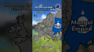 All Land Controlled By The Mongol Empire In Europe