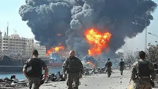 9 MINUTES AGO! Unprecedented Ukrainian Drone Swarm SINKS Most Expensive Russian Ship in Crimea