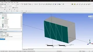 Tutorial Ansys Basic For Beginer ll Make Edge Split, Face Split Using Edge Split on Design Modeler