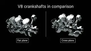 Mercedes-AMG Black Series Flat Plane Crank Vs. Cross Plane Crank