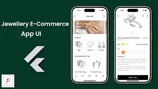 Jewellery Ecommerce App UI in Flutter Expo | Jewellery Shopping App UI in Flutter