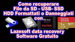 How to recover files from formatted or damaged SD cards or USB flash drives with FREE Lazesoft re...