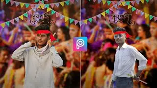 Navratri Special Photo Editing 2020 - Dandiya Picsart Photo Editing -New Editing World