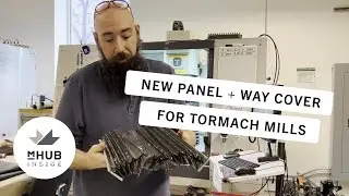 Making a New Front Panel and Way Cover for Tormach Mills
