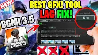 BGMI 3.5 GFX TOOL DOWNLOAD & BEST SETTINGS | BGMI NEW UPDATE AT 90FPS