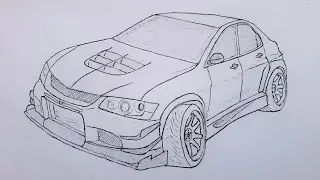 How to draw a cars