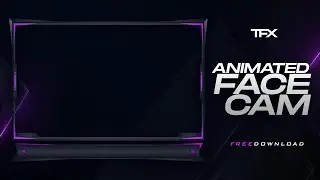 FREE! DOWNLOAD Animated Stream Facecam/Webcam  - No Copyright