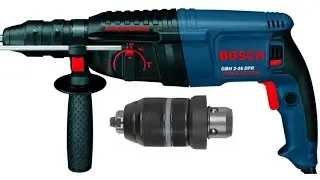Repair of the BOSCH GBH 2 26 DFR PROFESSIONAL hammer drill. Replacement of brushes.