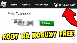 DARMOWE KODY NA ROBUXY!! ZGARNIJ ROBUXY I DARMOWY ITEM!!