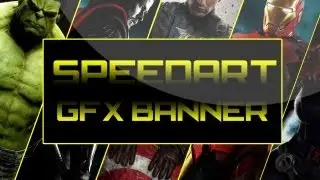 SpeedArt | 2013 YouTube Minecraft Banner + Photoshop Template HD