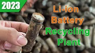 Li-ion Battery Recycling Plant | EV Battery Recycling 2023