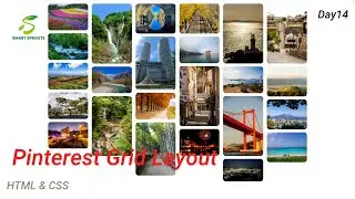 Pinterest Grid Layout