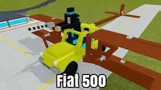 Fiat 500 Lupin III in Roblox Plane Crazy