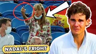 Rafael Nadal's Scary Moment 🎾 - When The Fan Disruption That Made Headlines!