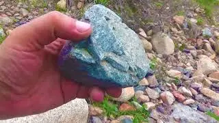 Платина и золото на камне 2