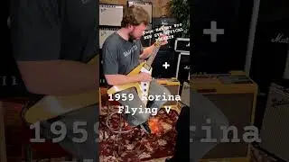 Gibson 1959 Flying V with Fenders Tone Master Pros New EVH Patch! #shorts