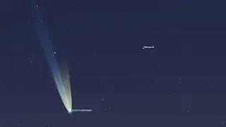 How to add Comet Neowise to Stellarium | Two Minute Tip