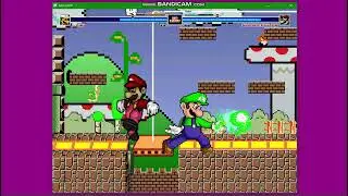 MUGEN REQUEST:SSB Luigi vs Super Chloe|MUGEN ALL STARS 1.1B⚡
