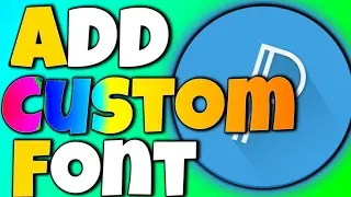 How To Install Costum Font On PixelLab  Ft. Galaxy Droid